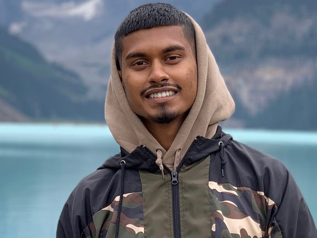 Rabeen Raveendrakumar, a fourth-year chemical engineering student